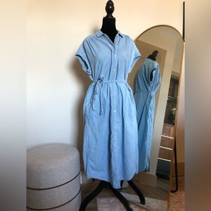 Midi chambray dress